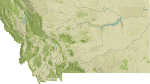Illustration: Map of Montana