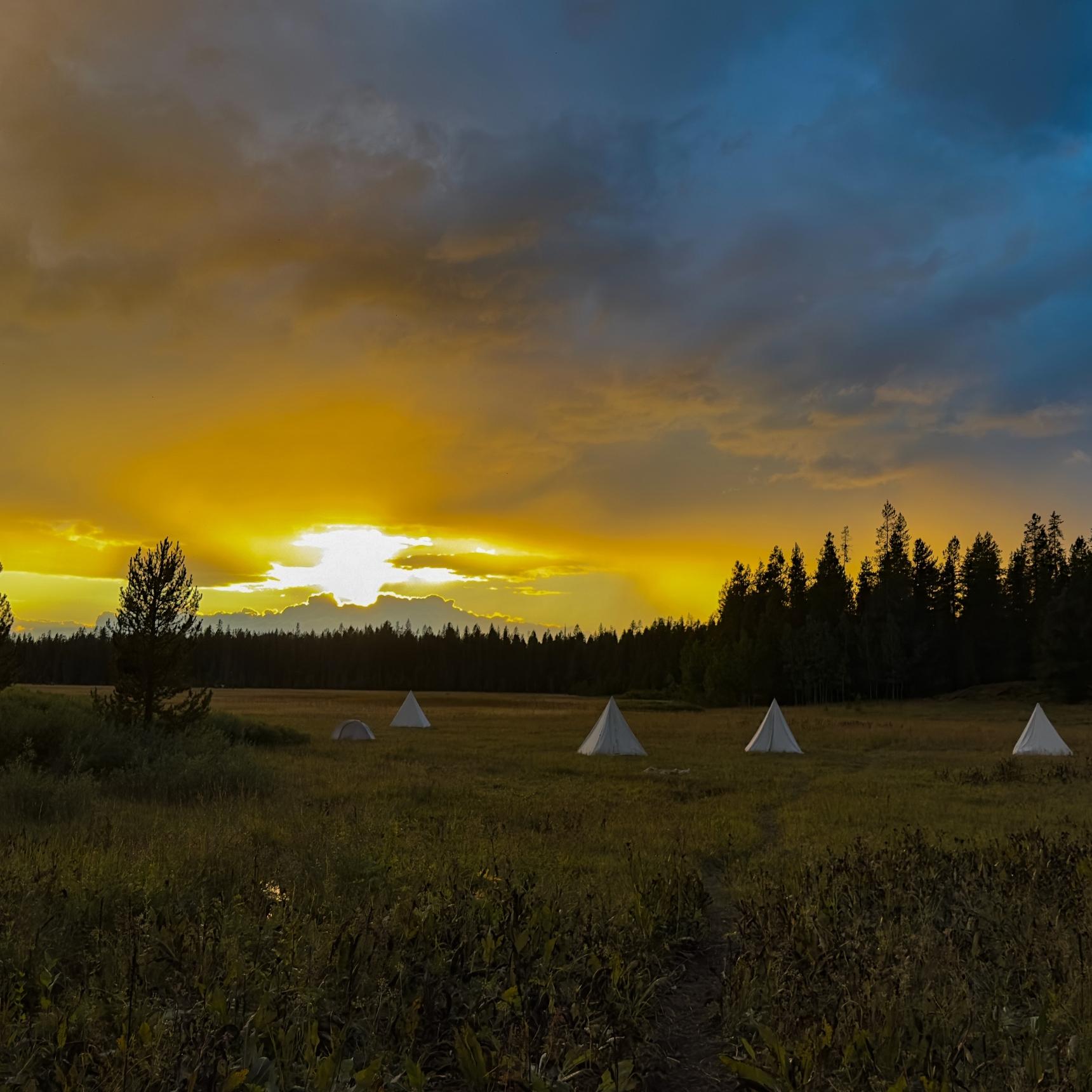 Bechler River Meadows Sunset