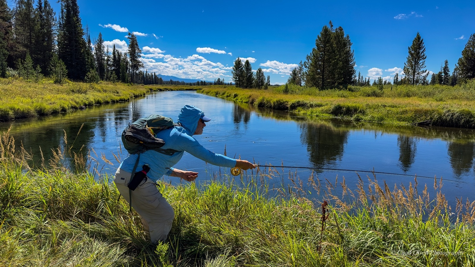 Guided Flyfishing Trips, Bechkler River, Bechler Meadows