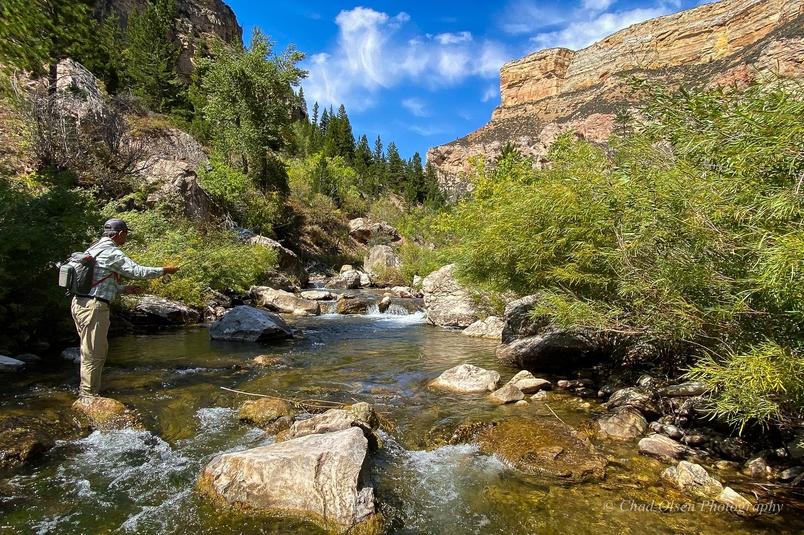 Wyoming Wade Fishing Trip.