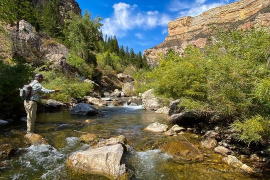 Wyoming Wade Fishing Trip.