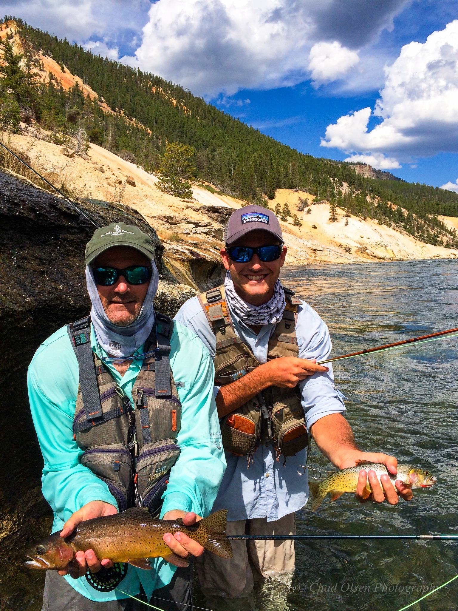 Fly Fishing the Yellowstone River, Yellowstone Park