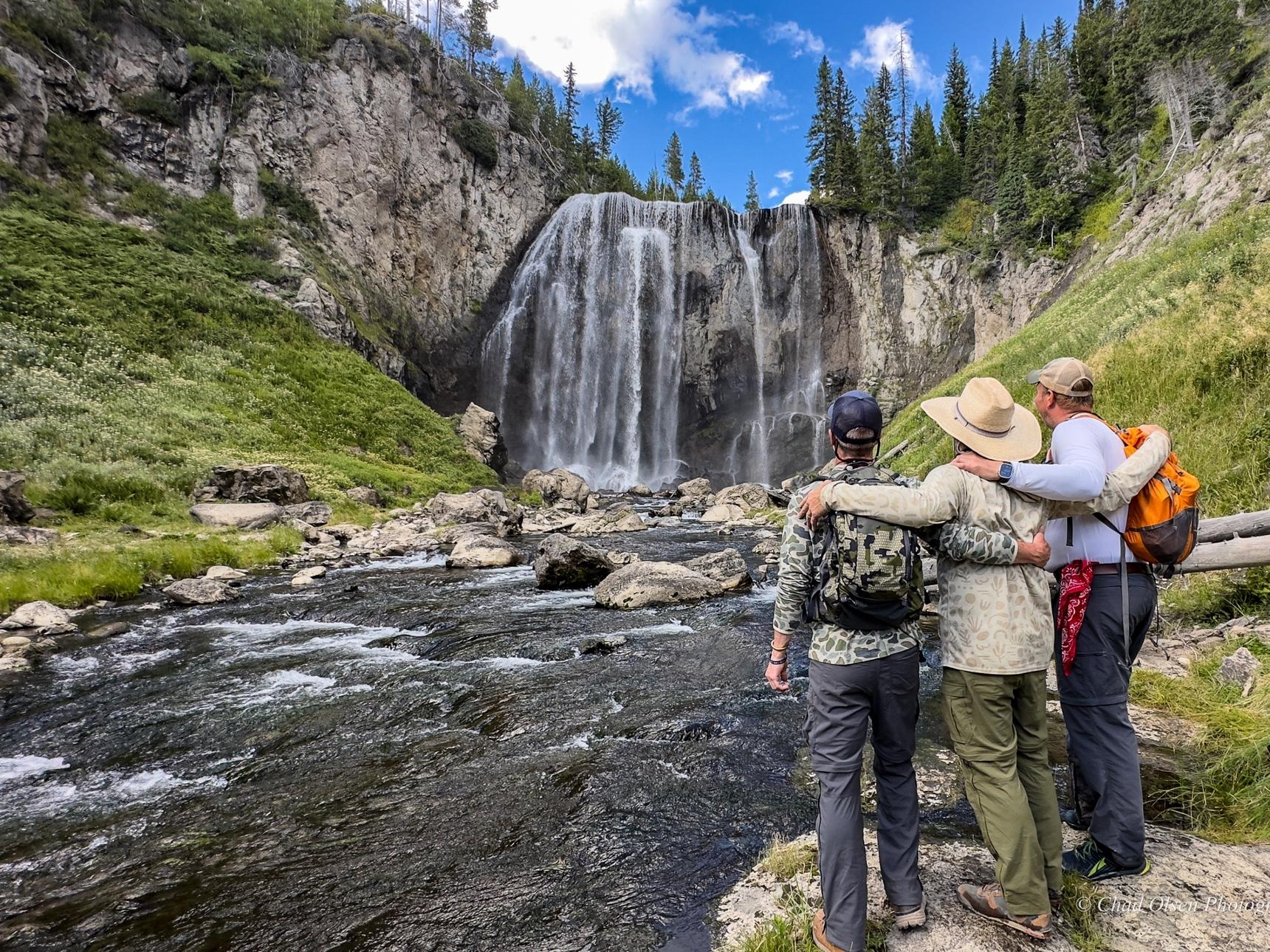 Dunanda Falls, Boundary Creek, Yellowstone Park