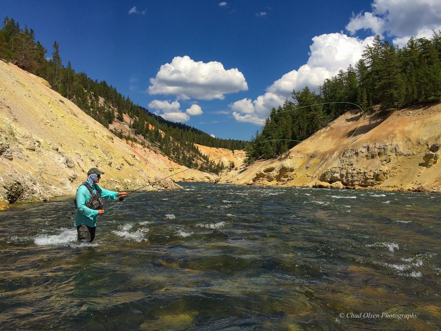Fly Fishing the Yellowstone River in the Grand Canyon