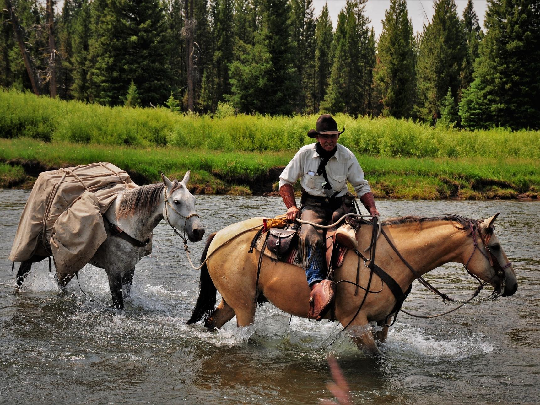 Slough Creek Horseback Fly Fishing Trips